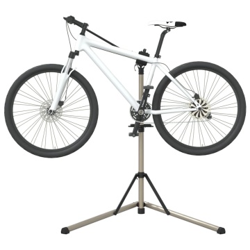 Suport reparare biciclete pliabil reglabil 102-160 cm aluminiu - Img 1