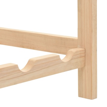 Suport sticle de vin, lemn de cedru, 57,5 x 28 x 102 cm - Img 5