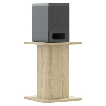 Suporturi de difuzoare 2 buc. sonoma 30x30x40 cm lemn prelucrat - Img 3