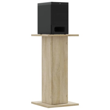 Suporturi de difuzoare 2 buc. sonoma 30x30x60 cm lemn prelucrat - Img 3