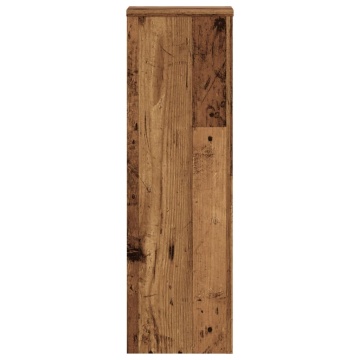 Suporturi de plante 2 buc. lemn vechi 25x25x80cm lemn prelucrat - Img 5