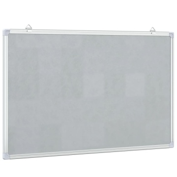 Tablă magnetică, alb, 100x60x1,7 cm, aluminiu - Img 4