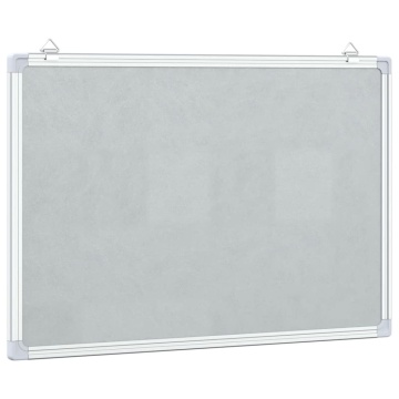 Tablă magnetică, alb, 60x40x1,7 cm, aluminiu - Img 4