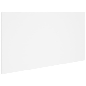 Tăblie de pat, alb, 160x1,5x80 cm, lemn prelucrat - Img 2