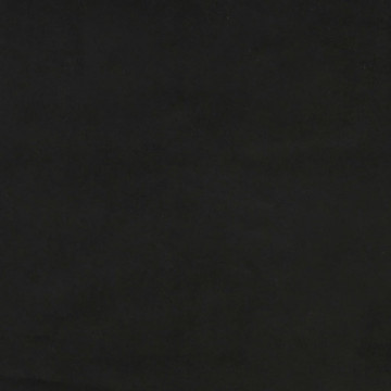 Tăblii de pat, 2 buc, negru, 100x5x78/88 cm, catifea - Img 6