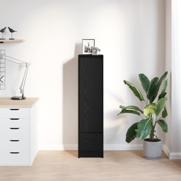 Tablou Stejar negru 29,5x34x119,5 cm Lemn prelucrat - Img 3
