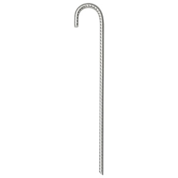 Țăruși de cort, 6 buc., 37 cm, Ø10 mm, oțel galvanizat - Img 3