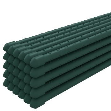 Țăruși pentru plante de grădină, 30 buc., verde, 150 cm, oțel - Img 3