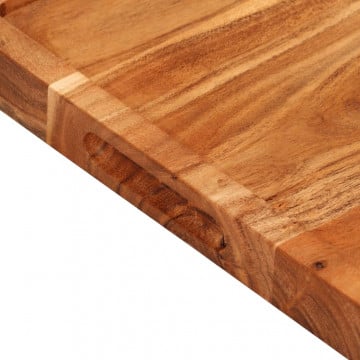 Tocător, 43x32x3,5 cm, lemn masiv de acacia - Img 5
