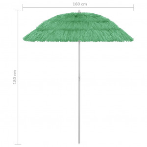Umbrelă de plajă, verde, 180 cm - Img 7