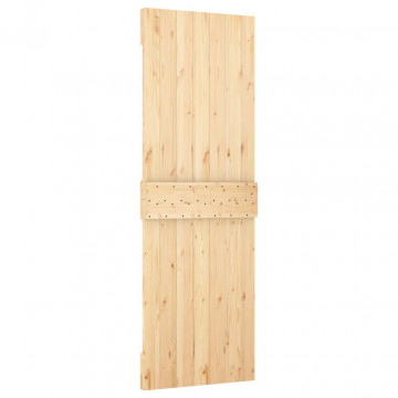Ușă „NARVIK”, 70x210 cm, lemn masiv de pin - Img 5