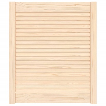 Ușă de dulap cu design lambriu, 69x59,4 cm, lemn masiv de pin - Img 2