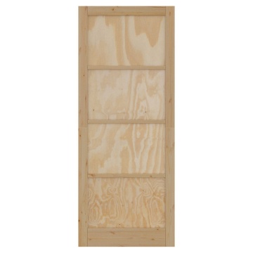 ușa de interior ORKDAL 83x232x4 cm din lemn masiv de pin - Img 4