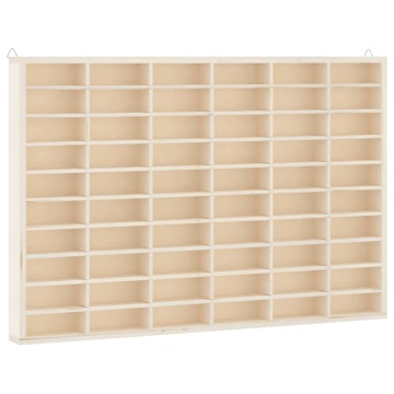 Vitrina de colecție din lemn cu 60 de compartimente - Img 2