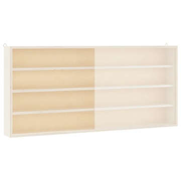 Vitrina de colecție din lemn cu uși 80x8,5x37 cm - Img 4