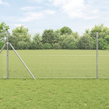 Zid din sârmă sudată 1.4x10 m Oțel galvanizat - Img 1