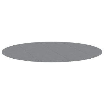 Acoperire geotextil piscină, gri deschis, Ø428 cm, poliester - Img 3