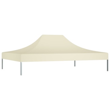 Acoperiș pentru cort de petrecere, crem, 4,5 x 3 m, 270 g/m² - Img 2