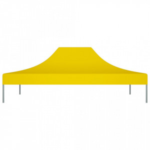 Acoperiș pentru cort de petrecere, galben, 4 x 3 m, 270 g/m² - Img 3
