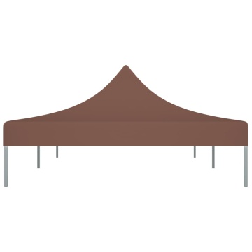 Acoperiș pentru cort de petrecere, maro, 6 x 3 m, 270 g/m² - Img 4