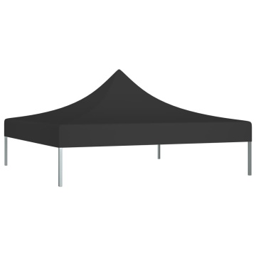 Acoperiș pentru cort de petrecere, negru, 3 x 3 m, 270 g/m² - Img 2
