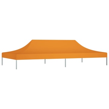 Acoperiș pentru cort de petrecere, portocaliu, 6x3 m, 270 g/m² - Img 2