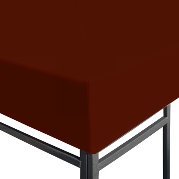 Acoperiș pentru pavilion, 3 x 3 m, cărămiziu, 310 g/m² - Img 3