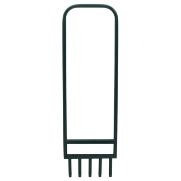 Aerator gazon 5 tije tubulare, verde oțel vopsit electrostatic - Img 2