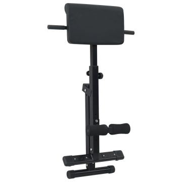 Bancă pentru hiperextensii 120 kg pliabilă și ajustabilă din oțel - Img 1