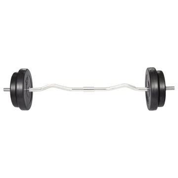 Bară ondulată cu greutăți, 30 kg - Img 2