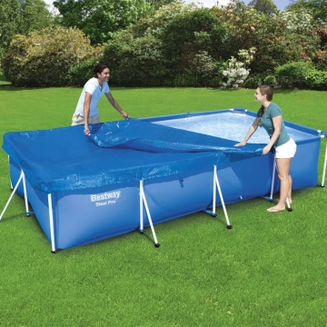 Bestway Prelată de piscină Flowclear, 400 x 211 cm - Img 1