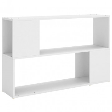 Bibliotecă, alb, 100x24x63 cm, PAL - Img 2