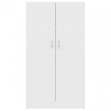 Bibliotecă, alb, 82,5 x 30,5 x 150 cm, PAL - Img 5