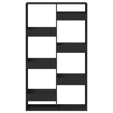 Bibliotecă, negru, 100x33x175 cm, lemn prelucrat - Img 4
