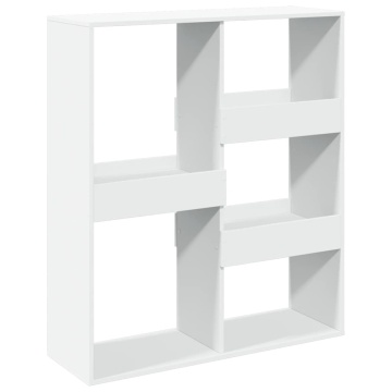 Bibliotecă/Separator cameră, alb, 100x33x115 cm - Img 5