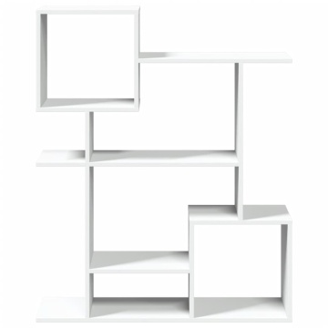 Bibliotecă/separator cameră alb 92x29x112 cm lemn prelucrat - Img 8