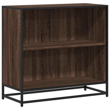 Bibliotecă, stejar fumuriu, 60x35x76 cm, lemn prelucrat - Img 2