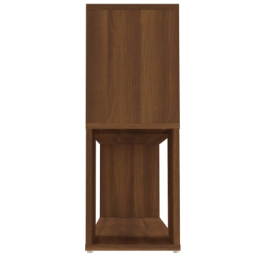 Bibliotecă, stejar maro, 100x24x63 cm, lemn prelucrat - Img 5