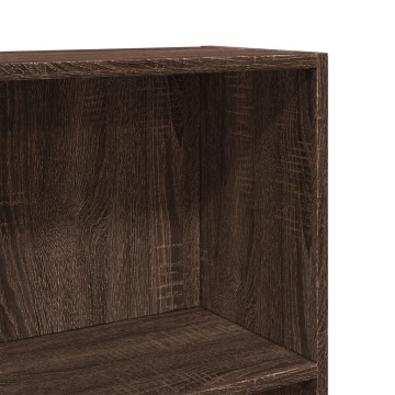 Bibliotecă, stejar maro, 60x24x109 cm, lemn prelucrat - Img 6