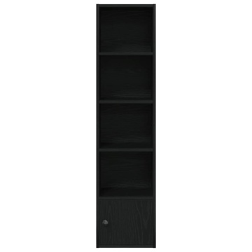Bibliotecă Stejar negru 31x24x127 cm Lemn prelucrat - Img 4