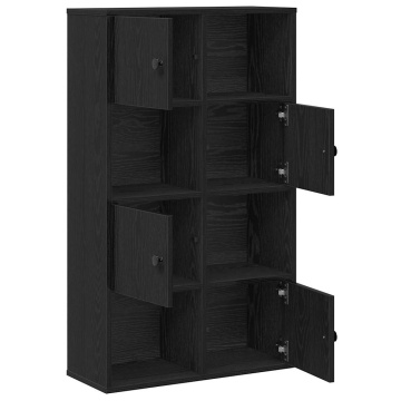 Bibliotecă Stejar negru 60x24x101,5 cm Lemn prelucrat - Img 8