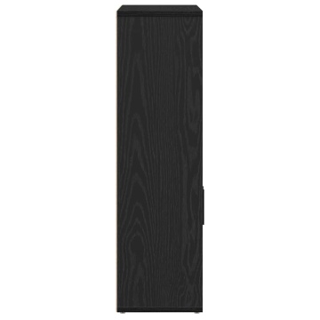 Bibliotecă Stejar negru 60x24x85 cm Lemn prelucrat - Img 5