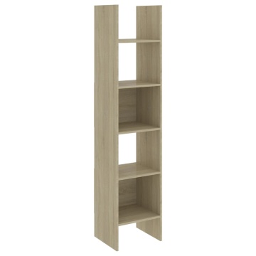 Bibliotecă, stejar Sonoma, 40x35x180 cm, lemn prelucrat - Img 2