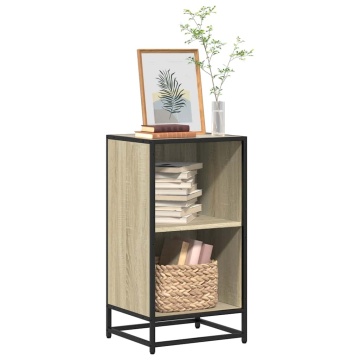 Bibliotecă, stejar Sonoma, 40x35x76 cm, PAL - Img 1