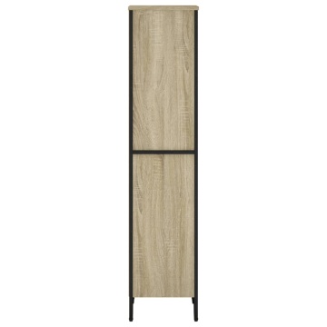 Bibliotecă, stejar sonoma, 50x31x137,5 cm, lemn prelucrat - Img 8