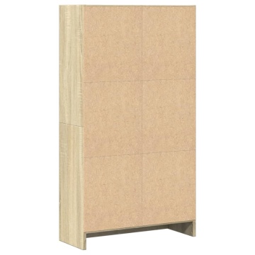 Bibliotecă, stejar sonoma, 60x24x109 cm, lemn prelucrat - Img 5