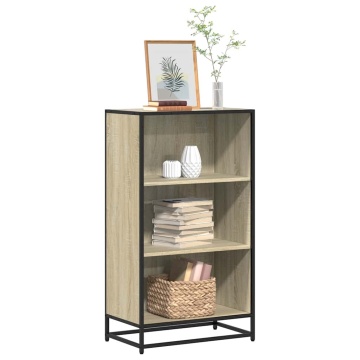 Bibliotecă, stejar Sonoma, 60x35x107,5 cm, PAL - Img 1