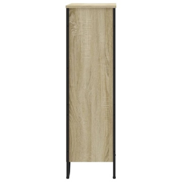 Bibliotecă, stejar sonoma, 80x31x106 cm, lemn prelucrat - Img 8
