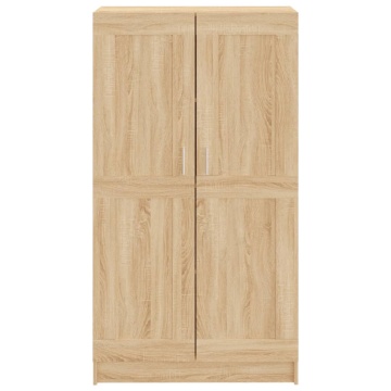 Bibliotecă, stejar Sonoma, 82,5 x 30,5 x 150 cm, PAL - Img 8