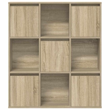 Bibliotecă, stejar sonoma, 89x24x101,5 cm, lemn prelucrat - Img 4